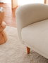 Atelier Del Sofa Sillón Orejero Teddy Blanco